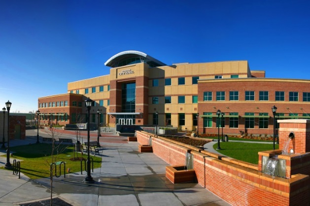 panoramic photo of Meridian City Hall