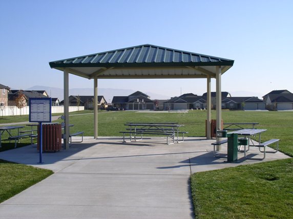 picnic shelter at Champion Park