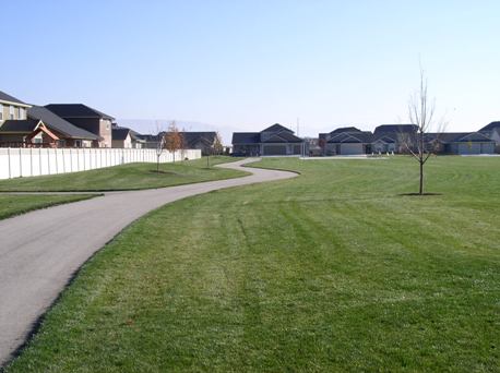 walking path at Champion Park