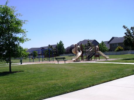 field and playground at Champion Park