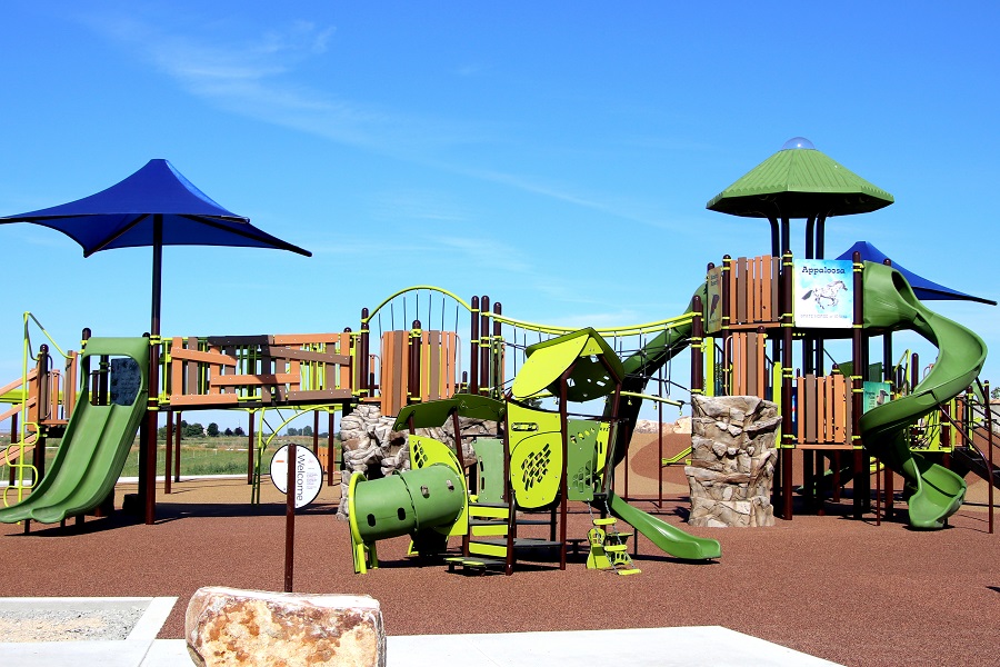 Main playground at Discovery Park