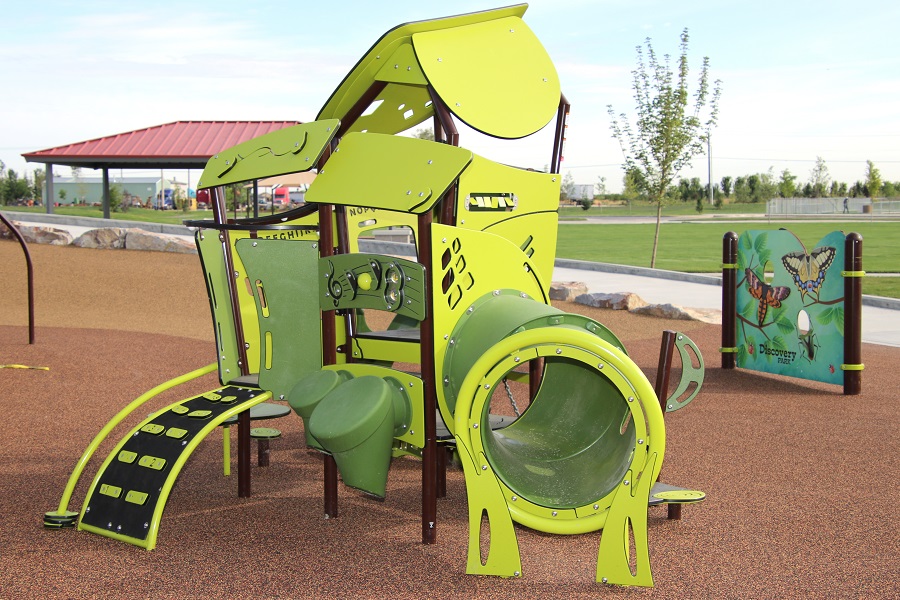 Small playground for toddlers at Discovery Park