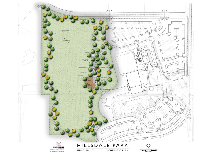 illustration of Hillsdale Park