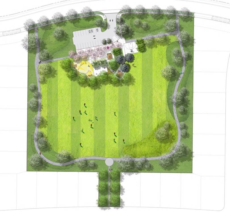 illustration of Keith Bird Legacy Park