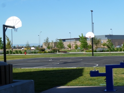 basketball court at Julius M. Kleiner Memorial Park