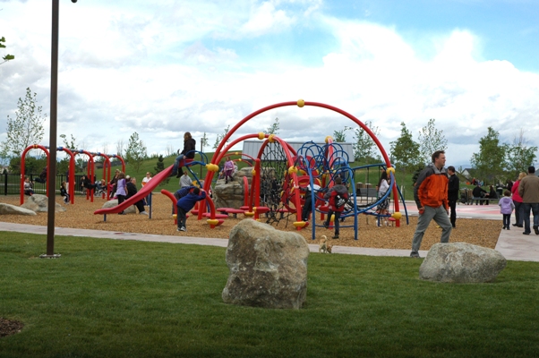 playground at Julius M. Kleiner Memorial Park