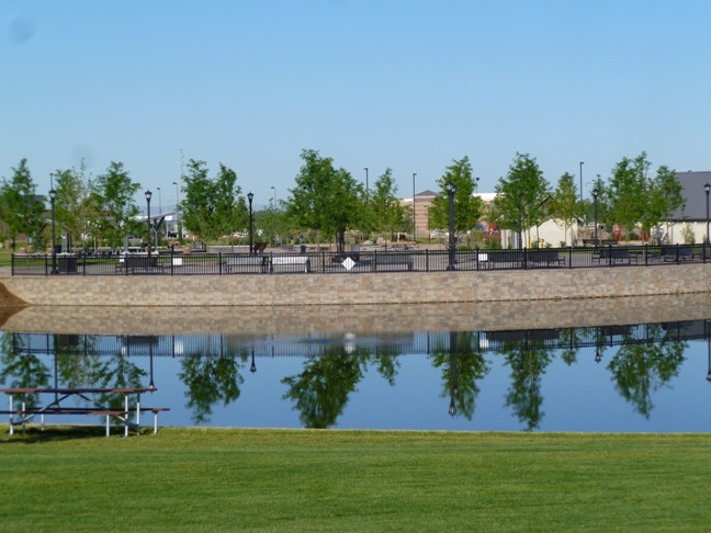 pond at Julius M. Kleiner Memorial Park