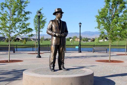 statue of Julius M. Kleiner at Julius M. Kleiner Memorial Park