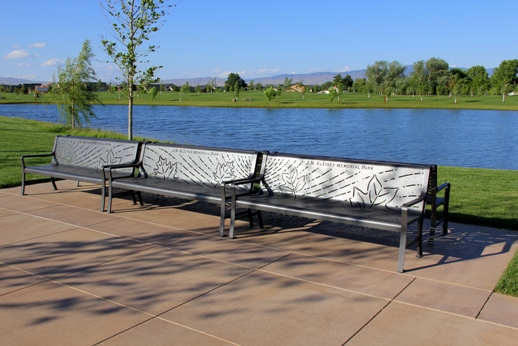 grand promenade at Julius M. Kleiner Memorial Park