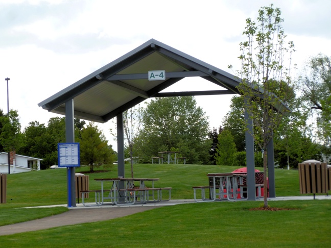 A4 shelter at Julius M. Kleiner Memorial Park