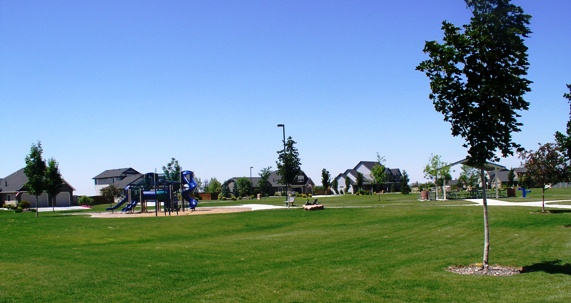grassy expanse at Seasons Park