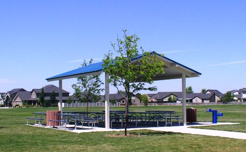 picnic shelter at Seasons Park