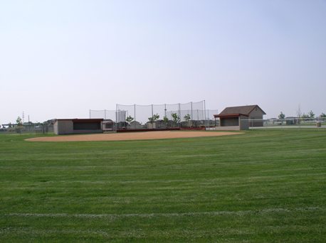 Baseball/softball fields  at Settler's Park