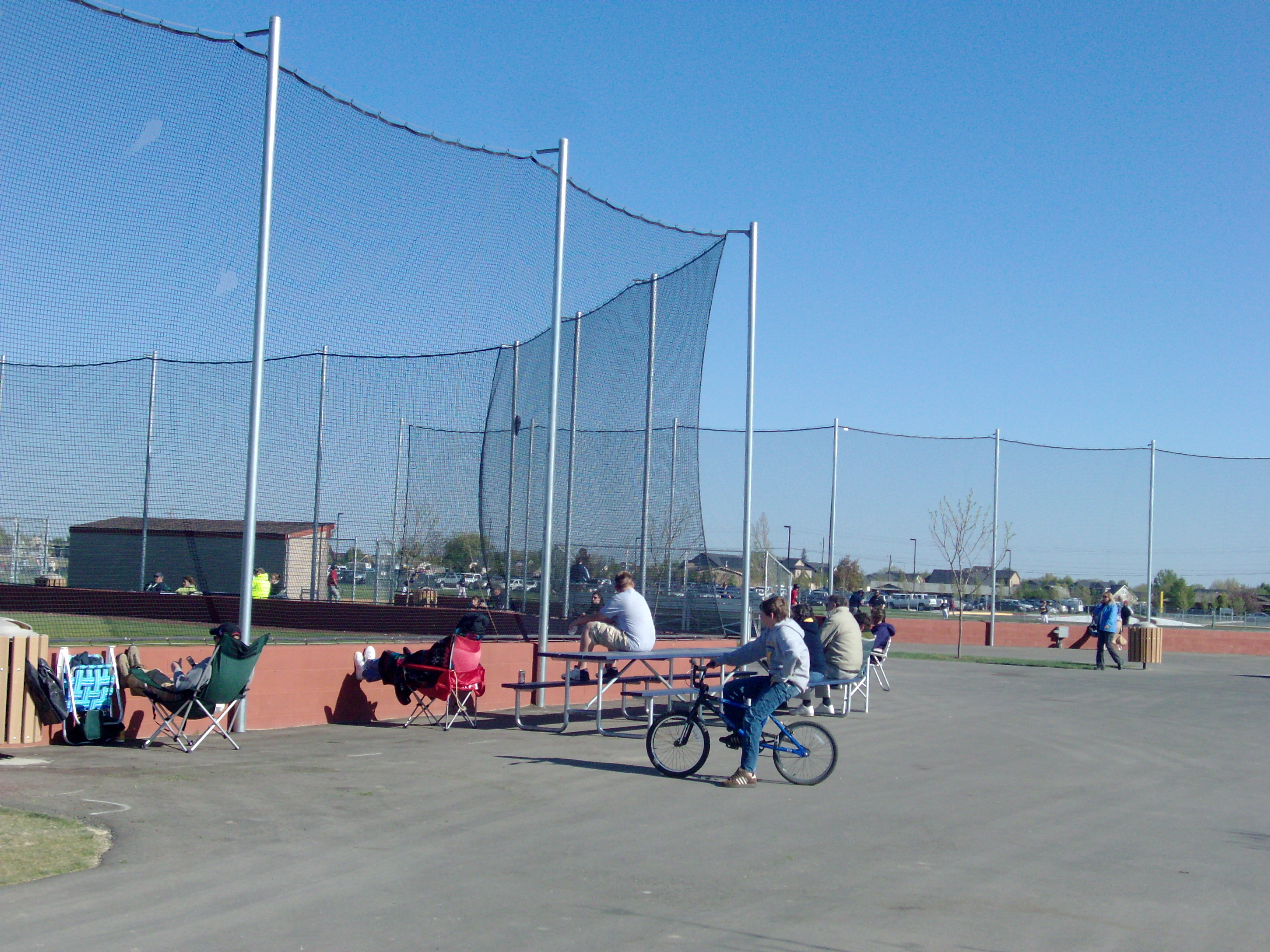 Baseball/softball fields  at Settler's Park