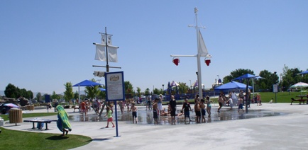 Splash Pad at Settler's Park