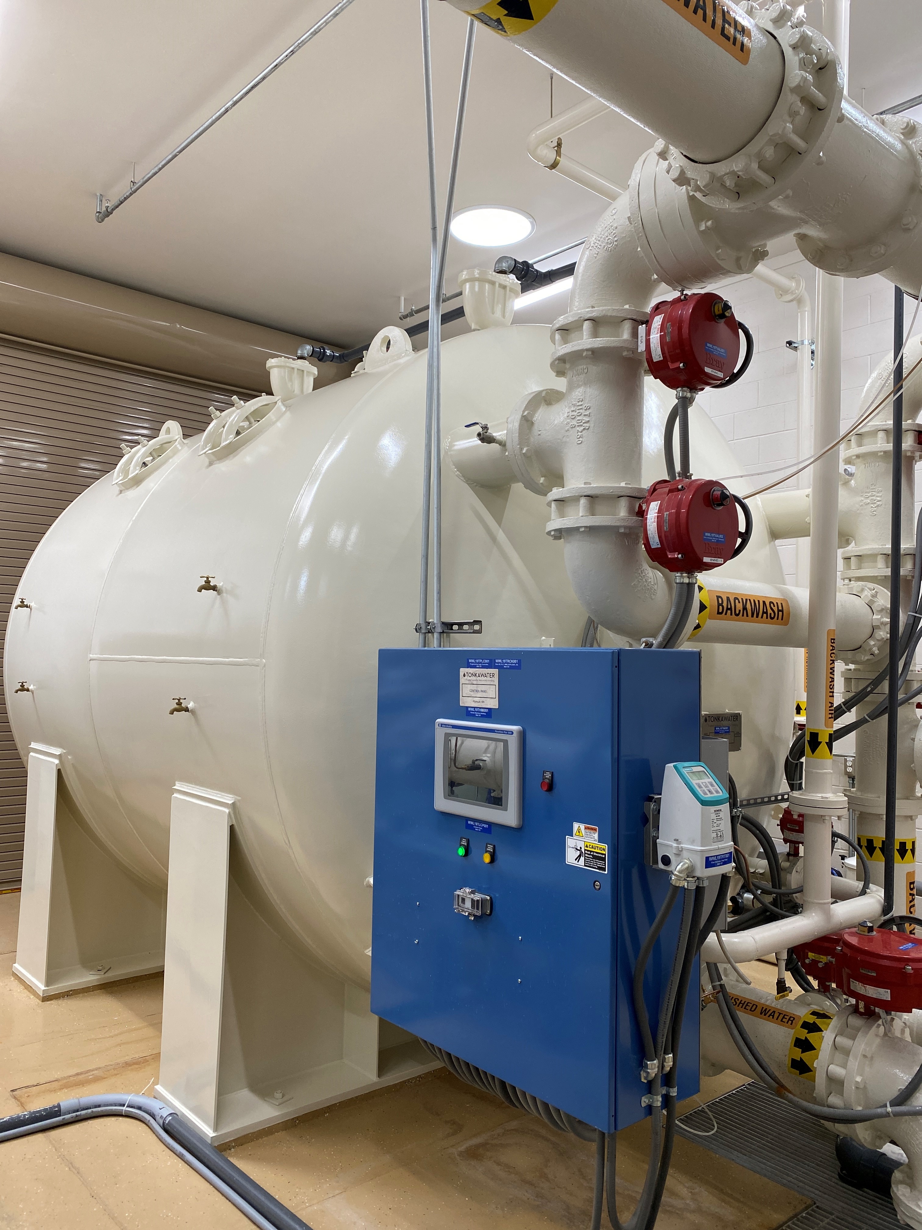 water treatment tank